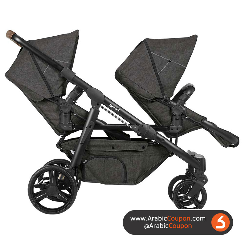 brevi twin stroller