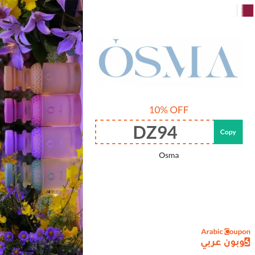 Osma promo code 2026 on all perfumes in Qatar