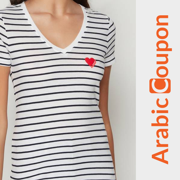 Striped GAP Favorite T-Shirt - GAP Women's looks at best price