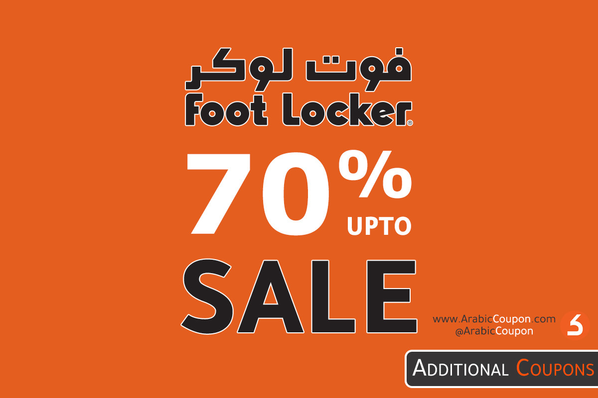 Foot Locker offers SALE Qatar that reach 70% online shopping